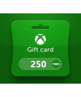 XBOX Live TWD 250 Prepaid Card TW Xbox One Key 